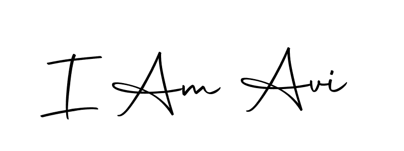 Here are the top 10 professional signature styles for the name I Am Avi. These are the best autograph styles you can use for your name. I Am Avi signature style 10 images and pictures png