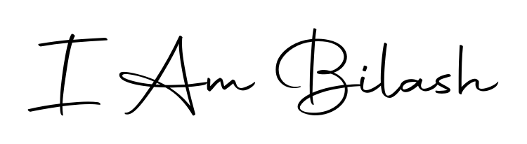 Design your own signature with our free online signature maker. With this signature software, you can create a handwritten (Autography-DOLnW) signature for name I Am Bilash. I Am Bilash signature style 10 images and pictures png