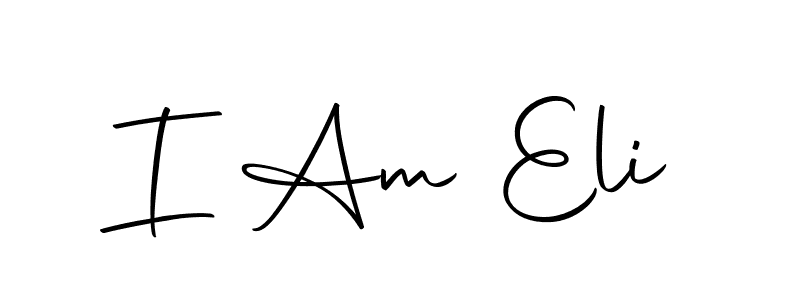 The best way (Autography-DOLnW) to make a short signature is to pick only two or three words in your name. The name I Am Eli include a total of six letters. For converting this name. I Am Eli signature style 10 images and pictures png