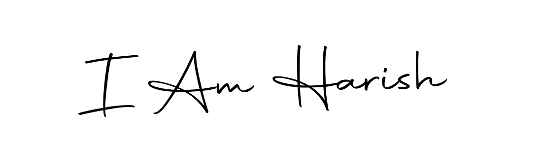 How to make I Am Harish signature? Autography-DOLnW is a professional autograph style. Create handwritten signature for I Am Harish name. I Am Harish signature style 10 images and pictures png
