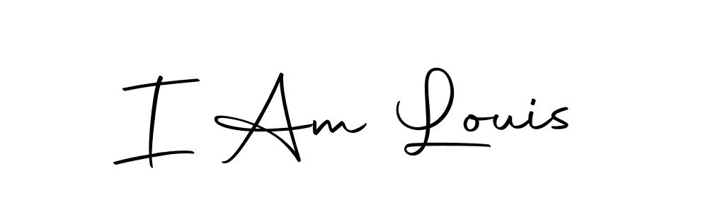 How to make I Am Louis signature? Autography-DOLnW is a professional autograph style. Create handwritten signature for I Am Louis name. I Am Louis signature style 10 images and pictures png