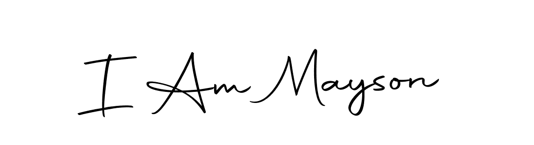 Similarly Autography-DOLnW is the best handwritten signature design. Signature creator online .You can use it as an online autograph creator for name I Am Mayson. I Am Mayson signature style 10 images and pictures png