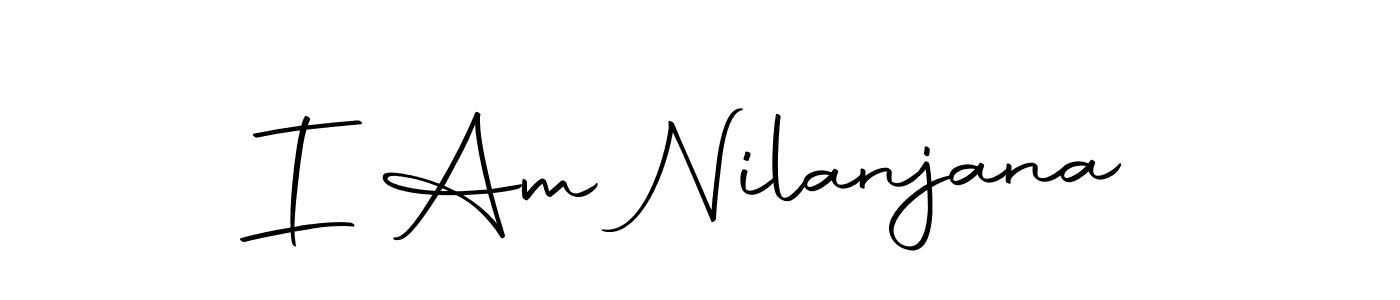 You should practise on your own different ways (Autography-DOLnW) to write your name (I Am Nilanjana) in signature. don't let someone else do it for you. I Am Nilanjana signature style 10 images and pictures png