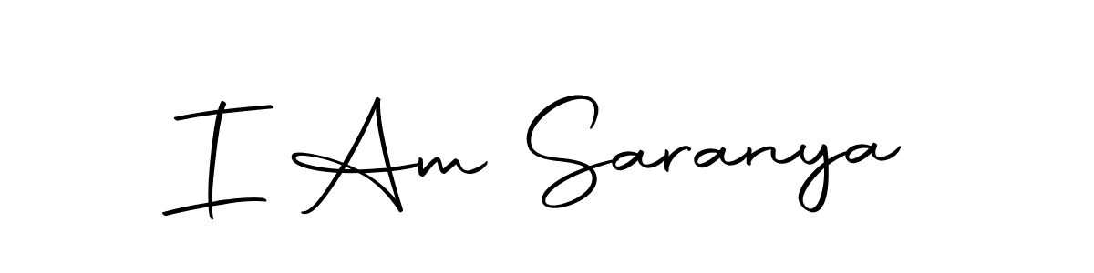 I Am Saranya stylish signature style. Best Handwritten Sign (Autography-DOLnW) for my name. Handwritten Signature Collection Ideas for my name I Am Saranya. I Am Saranya signature style 10 images and pictures png