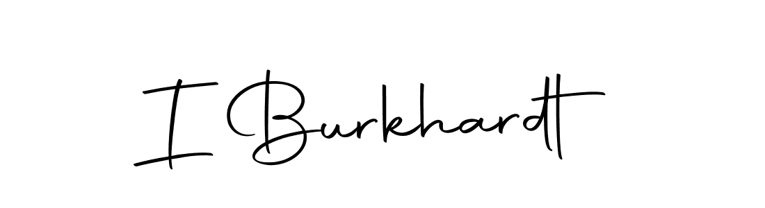 How to make I Burkhardt signature? Autography-DOLnW is a professional autograph style. Create handwritten signature for I Burkhardt name. I Burkhardt signature style 10 images and pictures png