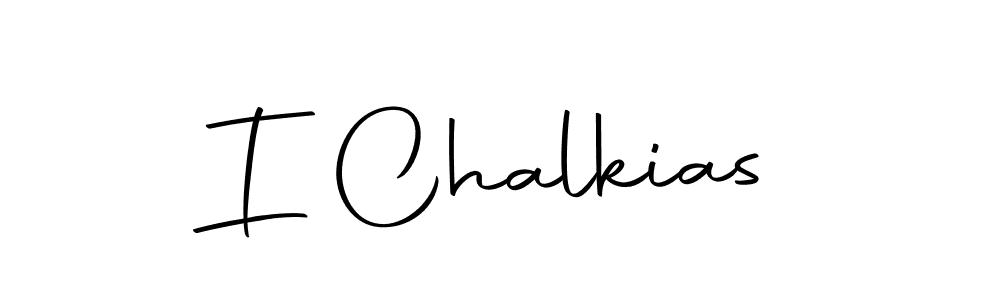 Create a beautiful signature design for name I Chalkias. With this signature (Autography-DOLnW) fonts, you can make a handwritten signature for free. I Chalkias signature style 10 images and pictures png