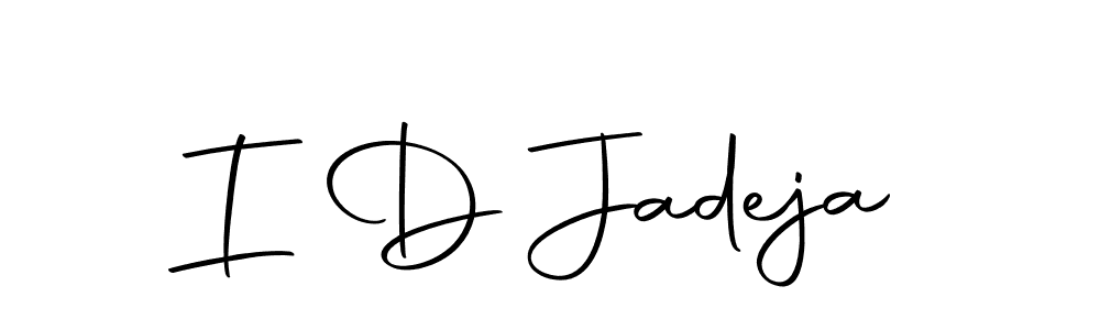 You can use this online signature creator to create a handwritten signature for the name I D Jadeja. This is the best online autograph maker. I D Jadeja signature style 10 images and pictures png