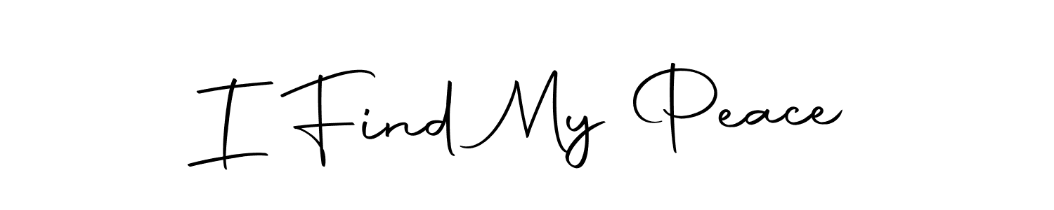 Make a short I Find My Peace signature style. Manage your documents anywhere anytime using Autography-DOLnW. Create and add eSignatures, submit forms, share and send files easily. I Find My Peace signature style 10 images and pictures png