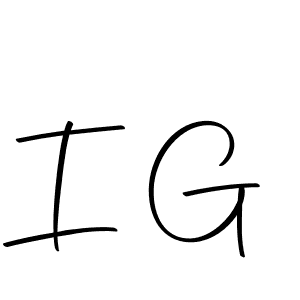 The best way (Autography-DOLnW) to make a short signature is to pick only two or three words in your name. The name I G include a total of six letters. For converting this name. I G signature style 10 images and pictures png