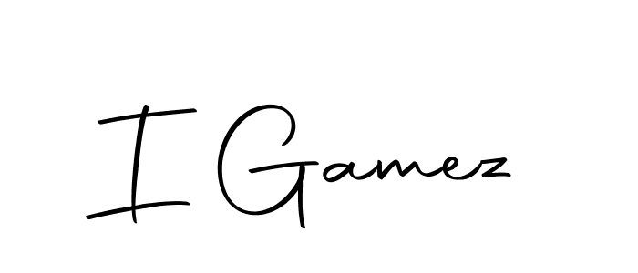 Also we have I Gamez name is the best signature style. Create professional handwritten signature collection using Autography-DOLnW autograph style. I Gamez signature style 10 images and pictures png