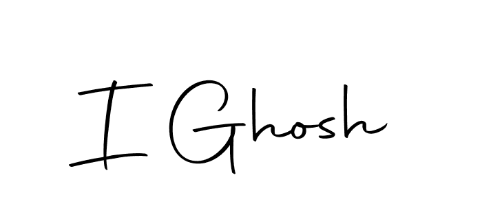 How to make I Ghosh signature? Autography-DOLnW is a professional autograph style. Create handwritten signature for I Ghosh name. I Ghosh signature style 10 images and pictures png