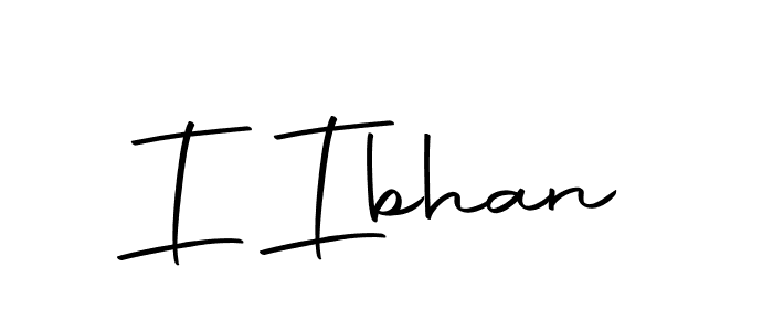 Similarly Autography-DOLnW is the best handwritten signature design. Signature creator online .You can use it as an online autograph creator for name I Ibhan. I Ibhan signature style 10 images and pictures png