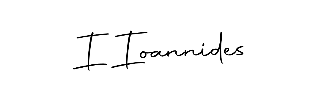 You should practise on your own different ways (Autography-DOLnW) to write your name (I Ioannides) in signature. don't let someone else do it for you. I Ioannides signature style 10 images and pictures png