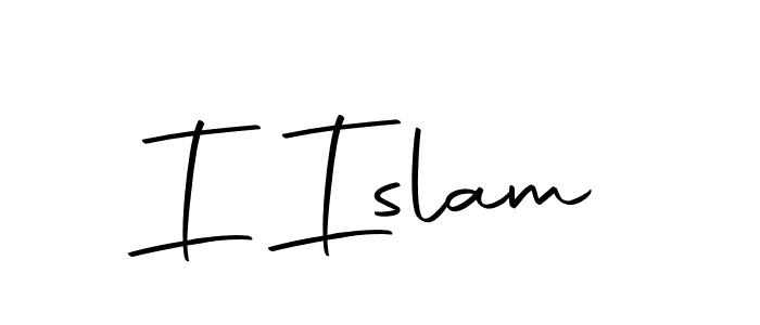 You should practise on your own different ways (Autography-DOLnW) to write your name (I Islam) in signature. don't let someone else do it for you. I Islam signature style 10 images and pictures png