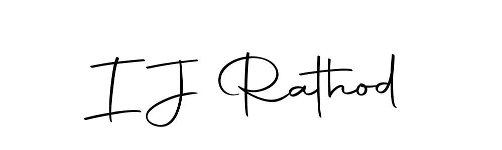 Here are the top 10 professional signature styles for the name I J Rathod. These are the best autograph styles you can use for your name. I J Rathod signature style 10 images and pictures png