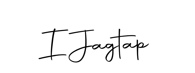 Make a beautiful signature design for name I Jagtap. Use this online signature maker to create a handwritten signature for free. I Jagtap signature style 10 images and pictures png