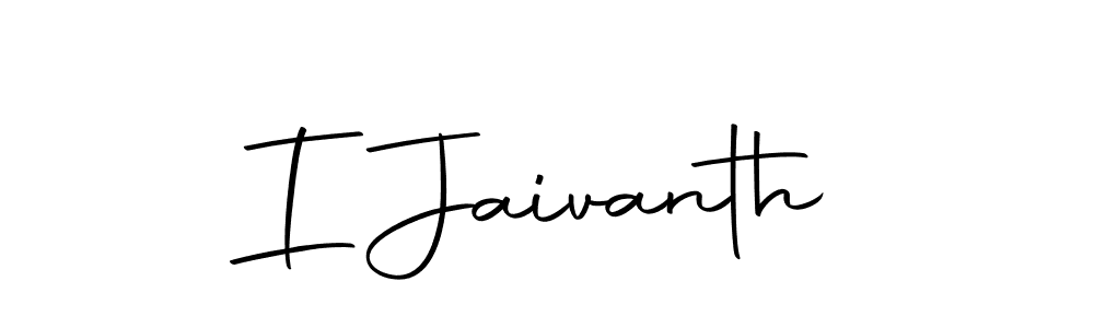 You should practise on your own different ways (Autography-DOLnW) to write your name (I Jaivanth) in signature. don't let someone else do it for you. I Jaivanth signature style 10 images and pictures png