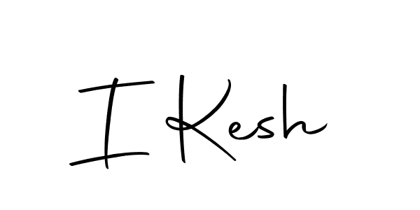 Create a beautiful signature design for name I Kesh. With this signature (Autography-DOLnW) fonts, you can make a handwritten signature for free. I Kesh signature style 10 images and pictures png