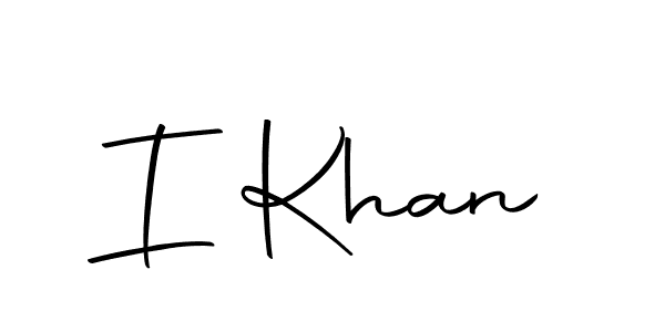 The best way (Autography-DOLnW) to make a short signature is to pick only two or three words in your name. The name I Khan include a total of six letters. For converting this name. I Khan signature style 10 images and pictures png