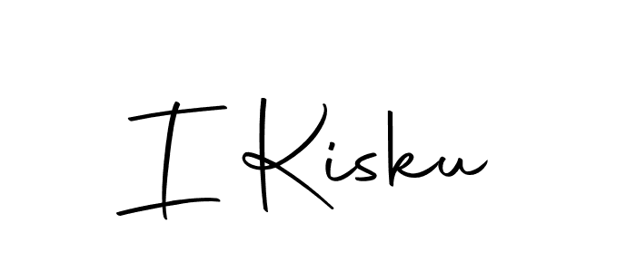 You should practise on your own different ways (Autography-DOLnW) to write your name (I Kisku) in signature. don't let someone else do it for you. I Kisku signature style 10 images and pictures png