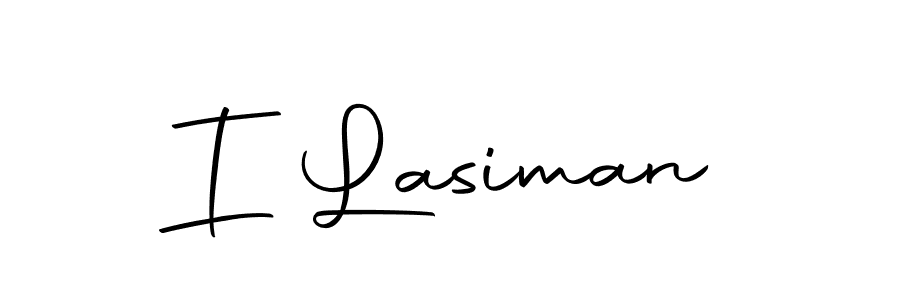 Here are the top 10 professional signature styles for the name I Lasiman. These are the best autograph styles you can use for your name. I Lasiman signature style 10 images and pictures png