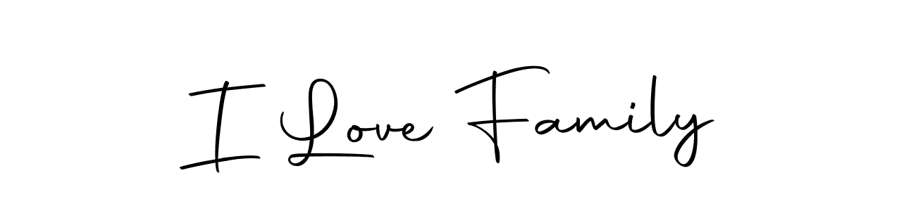 Make a beautiful signature design for name I Love Family. Use this online signature maker to create a handwritten signature for free. I Love Family signature style 10 images and pictures png