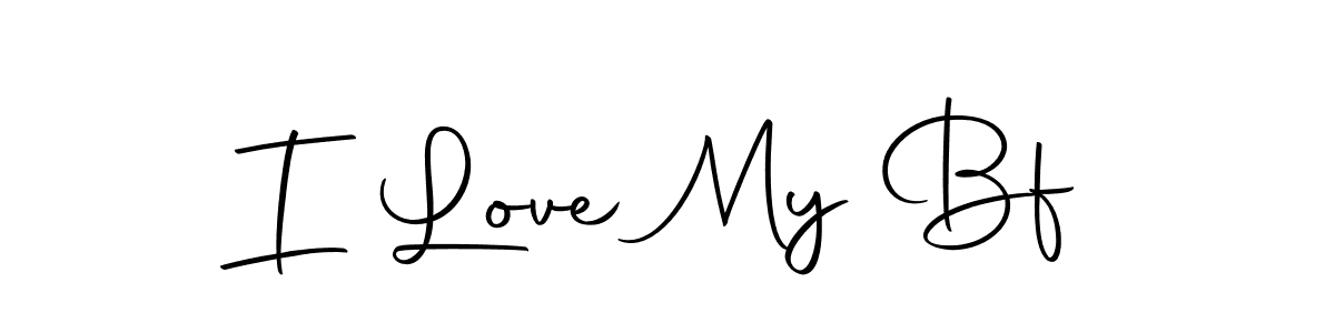 Also we have I Love My Bf name is the best signature style. Create professional handwritten signature collection using Autography-DOLnW autograph style. I Love My Bf signature style 10 images and pictures png