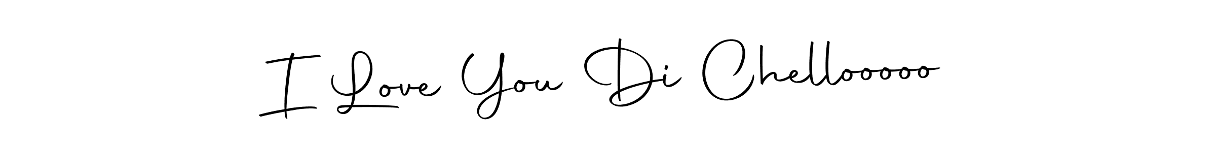if you are searching for the best signature style for your name I Love You Di Chellooooo. so please give up your signature search. here we have designed multiple signature styles  using Autography-DOLnW. I Love You Di Chellooooo signature style 10 images and pictures png