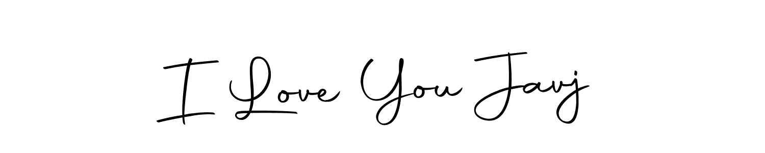 Make a beautiful signature design for name I Love You Javj. With this signature (Autography-DOLnW) style, you can create a handwritten signature for free. I Love You Javj signature style 10 images and pictures png