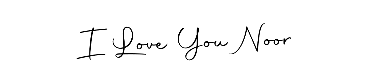 I Love You Noor stylish signature style. Best Handwritten Sign (Autography-DOLnW) for my name. Handwritten Signature Collection Ideas for my name I Love You Noor. I Love You Noor signature style 10 images and pictures png