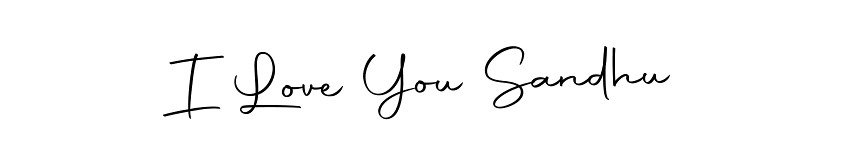 Once you've used our free online signature maker to create your best signature Autography-DOLnW style, it's time to enjoy all of the benefits that I Love You Sandhu name signing documents. I Love You Sandhu signature style 10 images and pictures png