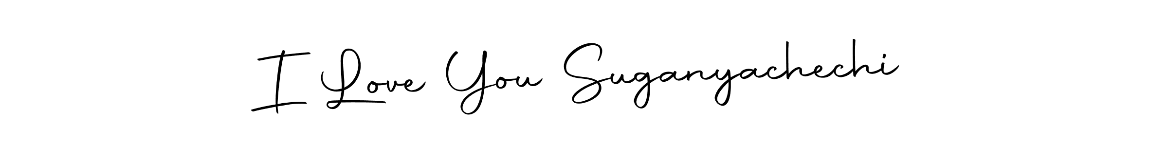 Make a beautiful signature design for name I Love You Suganyachechi. Use this online signature maker to create a handwritten signature for free. I Love You Suganyachechi signature style 10 images and pictures png