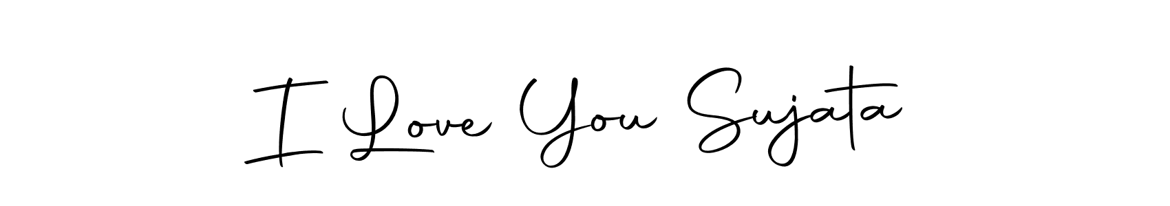 How to Draw I Love You Sujata signature style? Autography-DOLnW is a latest design signature styles for name I Love You Sujata. I Love You Sujata signature style 10 images and pictures png