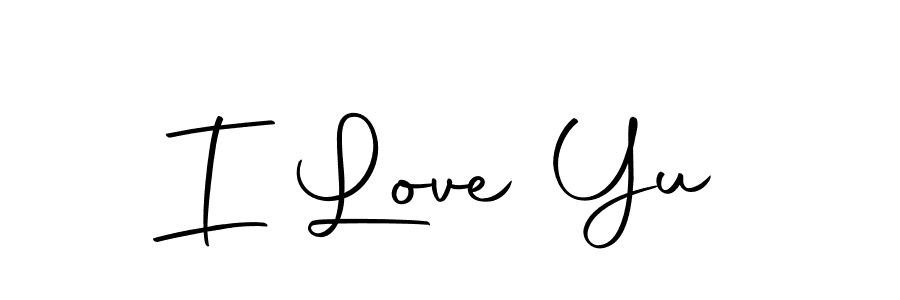 How to Draw I Love Yu signature style? Autography-DOLnW is a latest design signature styles for name I Love Yu. I Love Yu signature style 10 images and pictures png