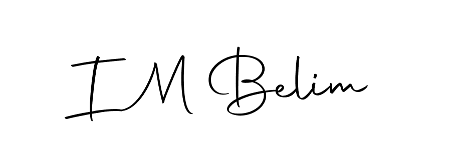 Also we have I M Belim name is the best signature style. Create professional handwritten signature collection using Autography-DOLnW autograph style. I M Belim signature style 10 images and pictures png