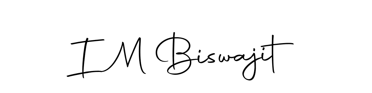 Also we have I M Biswajit name is the best signature style. Create professional handwritten signature collection using Autography-DOLnW autograph style. I M Biswajit signature style 10 images and pictures png