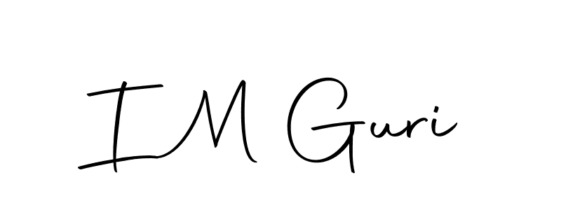 I M Guri stylish signature style. Best Handwritten Sign (Autography-DOLnW) for my name. Handwritten Signature Collection Ideas for my name I M Guri. I M Guri signature style 10 images and pictures png