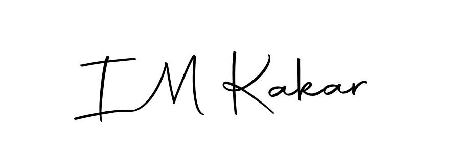 I M Kakar stylish signature style. Best Handwritten Sign (Autography-DOLnW) for my name. Handwritten Signature Collection Ideas for my name I M Kakar. I M Kakar signature style 10 images and pictures png