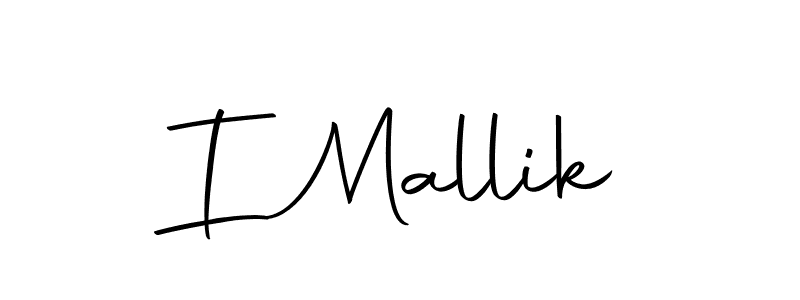 The best way (Autography-DOLnW) to make a short signature is to pick only two or three words in your name. The name I Mallik include a total of six letters. For converting this name. I Mallik signature style 10 images and pictures png