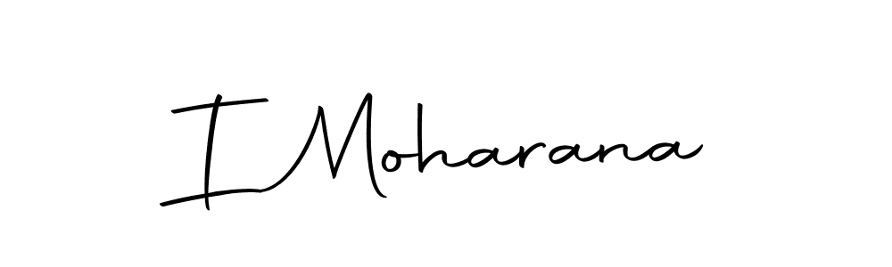 Make a beautiful signature design for name I Moharana. Use this online signature maker to create a handwritten signature for free. I Moharana signature style 10 images and pictures png