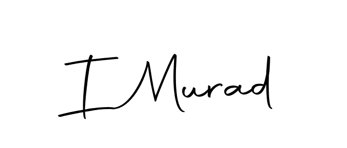 I Murad stylish signature style. Best Handwritten Sign (Autography-DOLnW) for my name. Handwritten Signature Collection Ideas for my name I Murad. I Murad signature style 10 images and pictures png