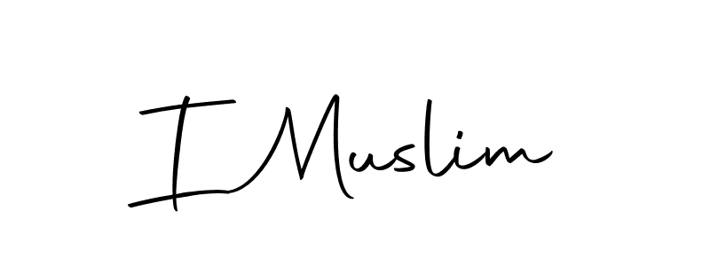 How to Draw I Muslim signature style? Autography-DOLnW is a latest design signature styles for name I Muslim. I Muslim signature style 10 images and pictures png