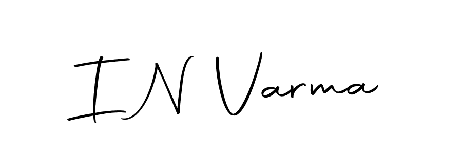 Design your own signature with our free online signature maker. With this signature software, you can create a handwritten (Autography-DOLnW) signature for name I N Varma. I N Varma signature style 10 images and pictures png