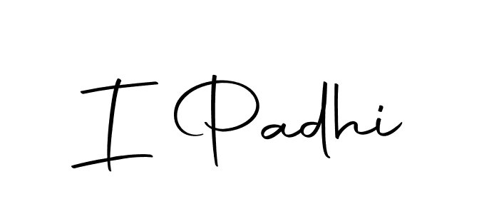 Make a beautiful signature design for name I Padhi. Use this online signature maker to create a handwritten signature for free. I Padhi signature style 10 images and pictures png