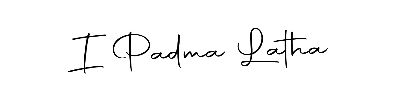 Similarly Autography-DOLnW is the best handwritten signature design. Signature creator online .You can use it as an online autograph creator for name I Padma Latha. I Padma Latha signature style 10 images and pictures png