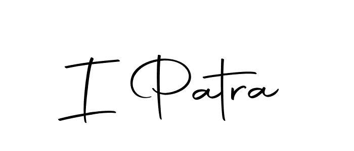 I Patra stylish signature style. Best Handwritten Sign (Autography-DOLnW) for my name. Handwritten Signature Collection Ideas for my name I Patra. I Patra signature style 10 images and pictures png