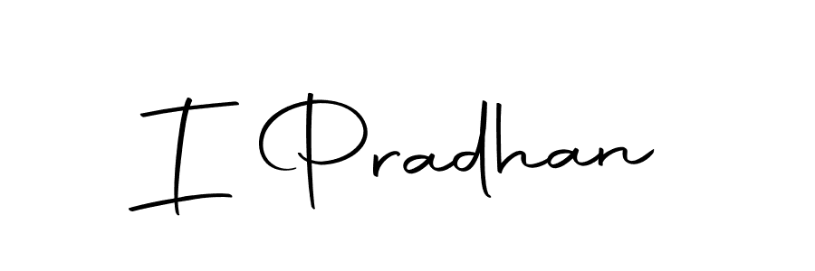 Also we have I Pradhan name is the best signature style. Create professional handwritten signature collection using Autography-DOLnW autograph style. I Pradhan signature style 10 images and pictures png