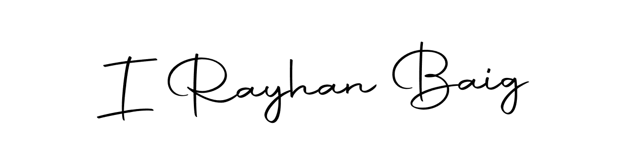 Also we have I Rayhan Baig name is the best signature style. Create professional handwritten signature collection using Autography-DOLnW autograph style. I Rayhan Baig signature style 10 images and pictures png