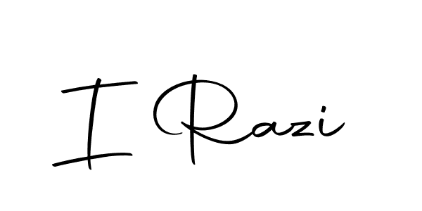 I Razi stylish signature style. Best Handwritten Sign (Autography-DOLnW) for my name. Handwritten Signature Collection Ideas for my name I Razi. I Razi signature style 10 images and pictures png