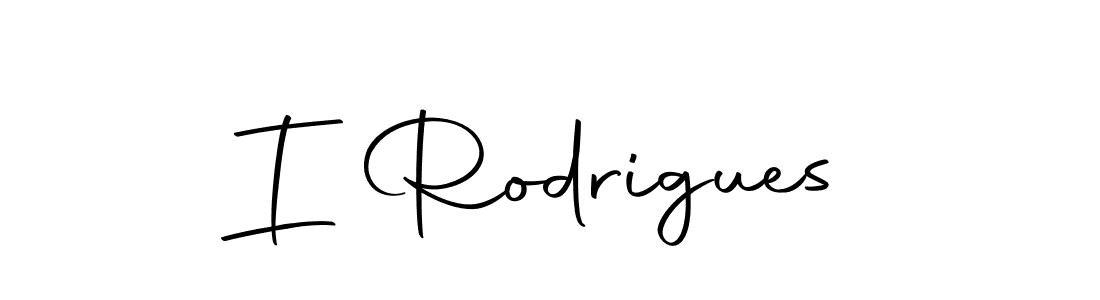 if you are searching for the best signature style for your name I Rodrigues. so please give up your signature search. here we have designed multiple signature styles  using Autography-DOLnW. I Rodrigues signature style 10 images and pictures png